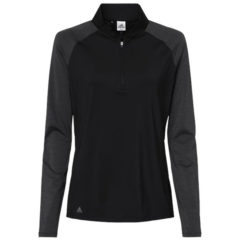 Adidas Women’s Stripe Block Quarter-Zip Pullover - 96326_f_fm