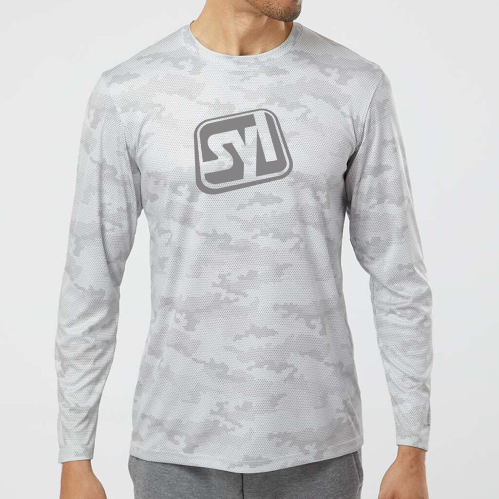 Paragon Unisex Pompano Performance Camo Long Sleeve T-Shirt - 99320_omf_fl