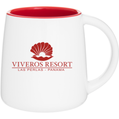 Belize Ceramic Mug – 11 oz - Belize Ceramic Mug 8211 11 oz 8211 Red