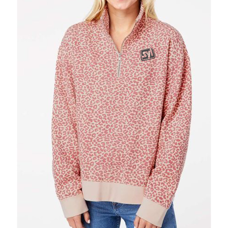 MV Sport Women's Sueded Fleece QuarterZip Sweatshirt Show Your Logo