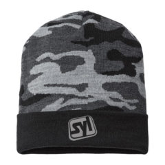 Cap America USA-Made Camo Cuffed Beanie