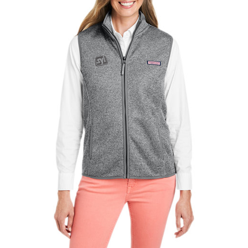 Vineyard Vines Ladies’ Sweater Fleece Vest - main