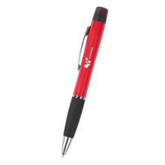Emerson Pen with Highlighter - 11143_RED_Silkscreen