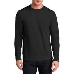 OGIO® Luuma Flex Long Sleeve Crew - 18376-Blacktop-1-OG825BlacktopModelFront-1200W