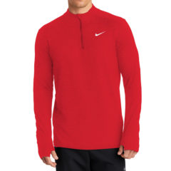 Nike Dri-FIT Element 1/2-Zip Top - 18680-Scarlet-1-NKDH4949ScarletModelFront-1200W