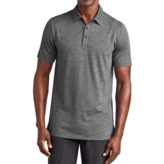 TravisMathew Auckland Slub Polo - 20074-DarkGrey-1-TM1MW451DarkGreyModelFront-1200W