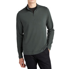 MERCER + METTLE™ Stretch 1/4-Zip Pullover - 22287-AnchorGrey-1-MM3010AnchorGreyModelFront-1200W