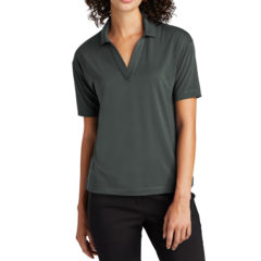 MERCER+METTLE™ Women’s Stretch Jersey Polo - 22293-AnchorGrey-1-MM1015AnchorGreyModelFront-1200W