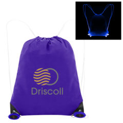 Go and Glow LED Drawstring Bag - 35024_ROY_Colorbrite