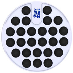 Push Pop Circle Fidget Game - 80005_BLK_Silkscreen