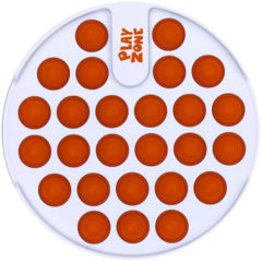 Push Pop Circle Fidget Game - 80005_ORN_Silkscreen