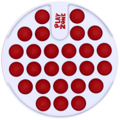 Push Pop Circle Fidget Game - 80005_RED_Silkscreen