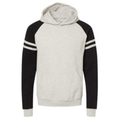 Jerzees Nublend® Varsity Colorblocked Raglan Hooded Sweatshirt - 95656_f_fm