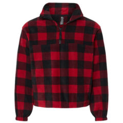 Burnside® Polar Fleece Quarter-Zip Pullover - 98855_f_fm