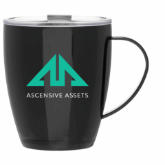 Haus Stainless Steel Thermal Mug – 12 oz - Haus Stainless Steel Thermal Mug 8211 12 oz 8211 Black