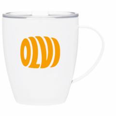 Haus Stainless Steel Thermal Mug – 12 oz - Haus Stainless Steel Thermal Mug 8211 12 oz 8211 White