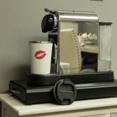 Onyx Stainless To-Go Coffee Tumbler – 13 oz - Onyx Stainless To-Go Coffee Tumbler 8211 13 oz 8211 In Use