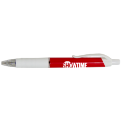 Showtime Pen with White Accents - SHOWTIME_RED