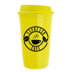 The Traveler Insulated Cup – 16 oz - Traveleryellow