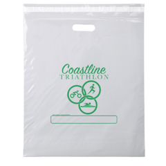 Advocate Clear Plastic Bag with Die Cut Handles – 18″ x 21″ x 8″ - advocateclearbag
