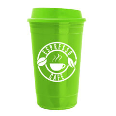 The Traveler Insulated Cup – 16 oz - travelerlime