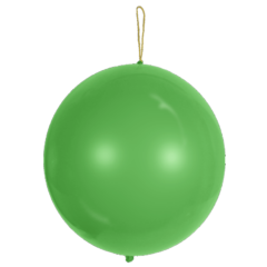 Latex Punch Balloon – 16″ - 16_ Latex Punch Balloon_Green
