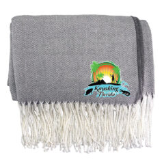 Fringed Throw Blanket - CPP_6391_Gray_400544