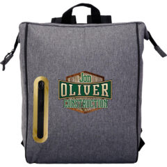 Oval Line Cooler Backpack - CPP_6412_Gold_448343