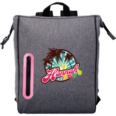 Oval Line Cooler Backpack - CPP_6412_Pink_448353