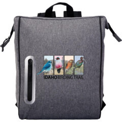 Oval Line Cooler Backpack - CPP_6412_Silver_448359