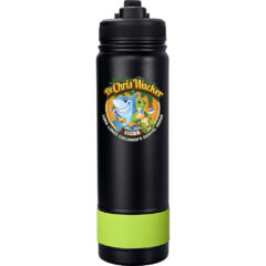 Pop Up Colorful Banded Bottle – 24 oz - CPP_6416_Green_402440