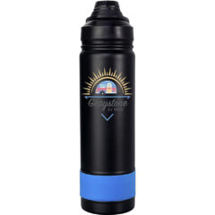 Sip Top Colorful Banded Bottle – 24 oz - CPP_6418_Blue_402045