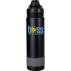 Sip Top Colorful Banded Bottle – 24 oz - CPP_6418_Gray_402047