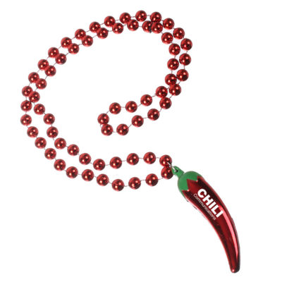 Chili Pepper Necklace_Red