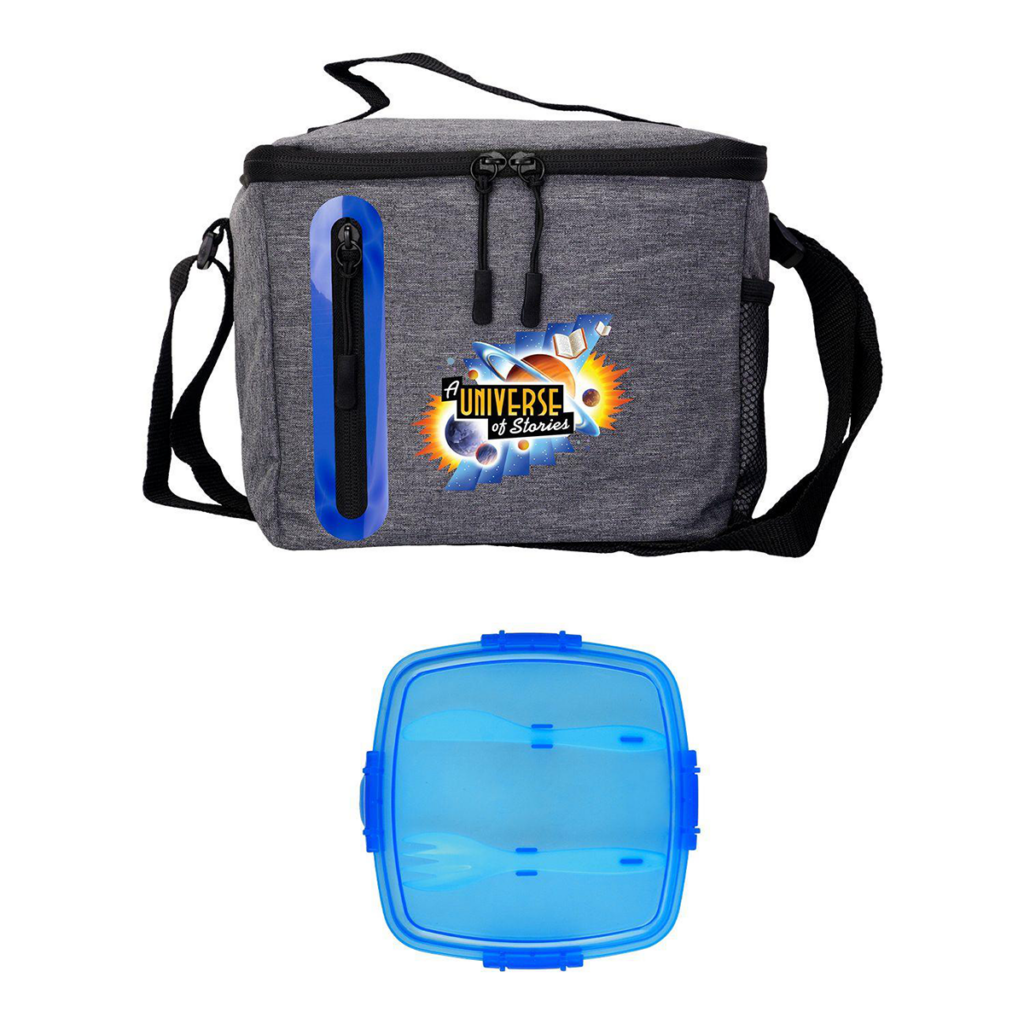 Clip Top Oval Cooler Lunch Set - Clip Top Oval Cooler Lunch Set 8211 Blue