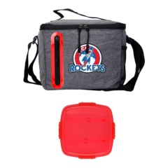 Clip Top Oval Cooler Lunch Set - Clip Top Oval Cooler Lunch Set 8211 Red
