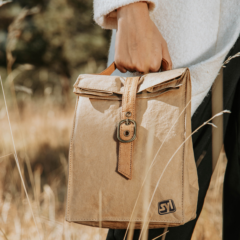 Out of The Woods® Reusable Paper Lunch Bag 2.0 – 6 cans - Out of The Woods Reusable Paper Lunch Bag 20 8211 6 cans 8211 in use