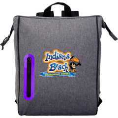 Oval Line Cooler Backpack - Oval Line Cooler Backpack 8211 Purple