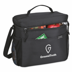 Renew rPET Box Cooler – 16 cans - Renew rPET Box Cooler 8211 16 cans 8211 Black 8211 in use