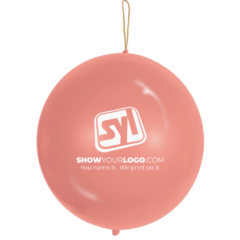 Latex Punch Balloon – 16″ - punchballoonpink