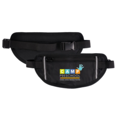 Reflective Strip Fanny Pack - Reflective Strip Fanny Pack 8211 elastic adjustable band