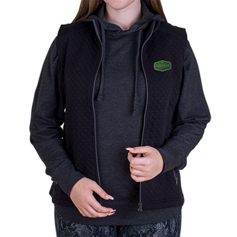 Women’s Mesa Vest - 3136_Black_silo_logo