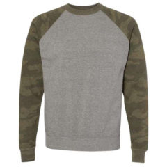 Independent Trading Co. Unisex Special Blend Raglan Sweatshirt - 79661_f_fm