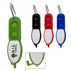 Push Pop Pen with Carabiner - 20020_group