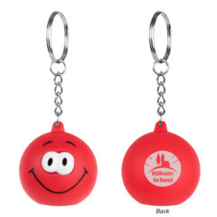 Eye Poppers Stress Reliever Keychain - 20021_RED_Padprint