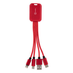 Aluminum Charging Buddy – 4-in-1 - 2242_RED_Silkscreen
