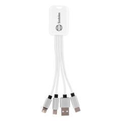 Aluminum Charging Buddy 4-in-1 - 2242_WHT_Silkscreen