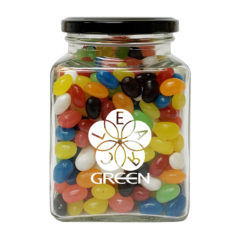 Glass Container with Optional Filler – 23 oz - 2247_jellybeans_DirecctImprint