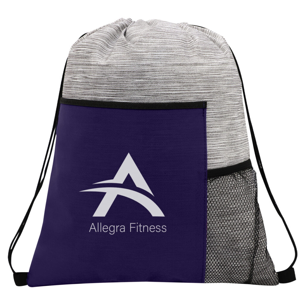 Fresno Non-Woven Drawstring Bag - 30004_NAV_Silkscreen