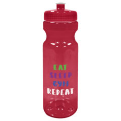 Poly-Clear™ Fitness Bottle – 28 oz - 50020_TRNRED_Colorbrite